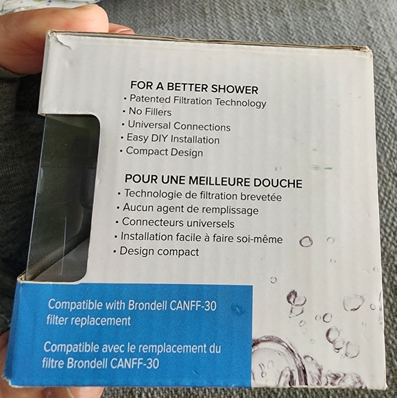 Brondell VivaSpring Compact Shower Filter - Picture 3 of 6